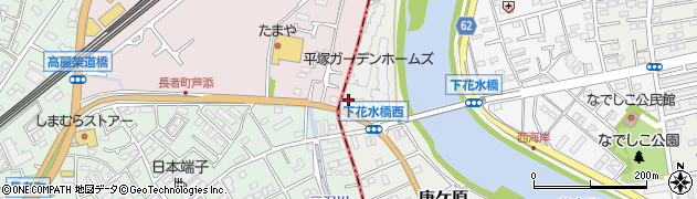 神奈川県平塚市唐ケ原152周辺の地図