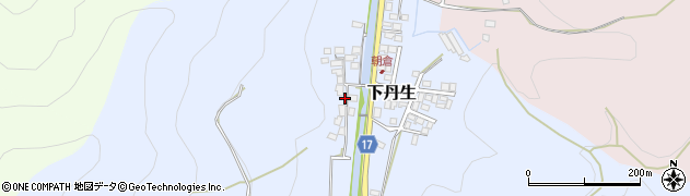 滋賀県米原市下丹生825周辺の地図