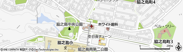 脇之島公民館周辺の地図