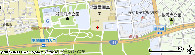 神奈川県平塚市高浜台周辺の地図