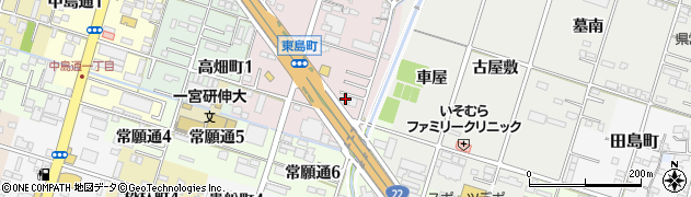 ＣＡＲＴＥＣＨ一宮ステーション青山自動車周辺の地図