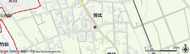 神奈川県小田原市曽比2705周辺の地図