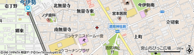 愛知県一宮市今伊勢町本神戸中道18周辺の地図