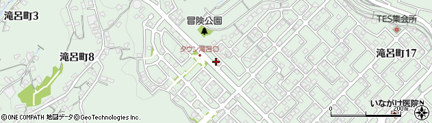 公文式　滝呂小学校前教室周辺の地図