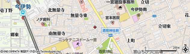 愛知県一宮市今伊勢町本神戸中道15周辺の地図