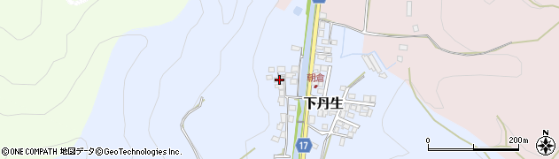 滋賀県米原市下丹生842周辺の地図