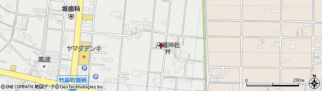 岐阜県羽島市竹鼻町飯柄838周辺の地図
