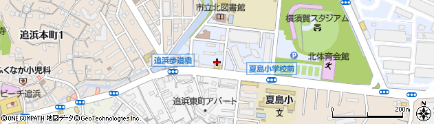 神奈川県横須賀市夏島町4周辺の地図