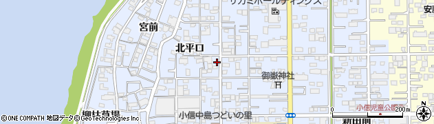 愛知県一宮市小信中島北平口19周辺の地図
