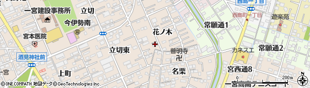 愛知県一宮市今伊勢町本神戸花ノ木33周辺の地図