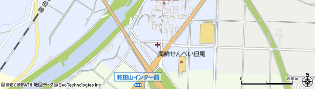 ローソン和田山インター店周辺の地図