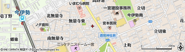愛知県一宮市今伊勢町本神戸無量寺東40周辺の地図
