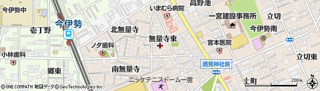 愛知県一宮市今伊勢町本神戸無量寺東25周辺の地図