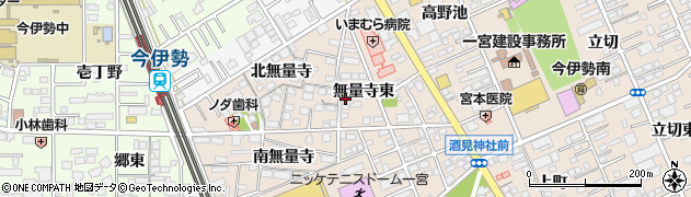愛知県一宮市今伊勢町本神戸無量寺東26周辺の地図