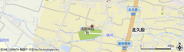 静岡県御殿場市北久原300周辺の地図