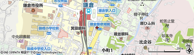 ファンタジー鎌倉店周辺の地図