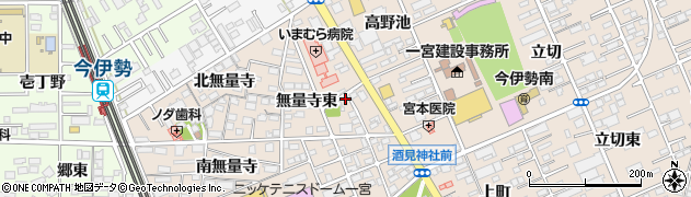 愛知県一宮市今伊勢町本神戸無量寺東36周辺の地図