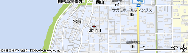 愛知県一宮市小信中島北平口6周辺の地図