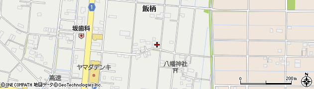 岐阜県羽島市竹鼻町飯柄963周辺の地図