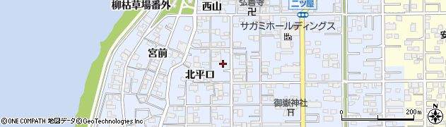 愛知県一宮市小信中島北平口25周辺の地図
