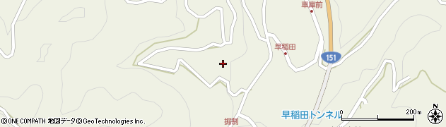 長野県阿南町（下伊那郡）西條周辺の地図