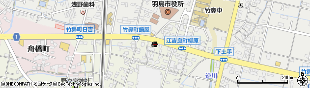 キグナスセルフＳＵＮステーション羽島ＳＳ周辺の地図
