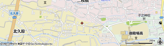 静岡県御殿場市北久原8周辺の地図