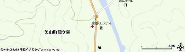 京都府南丹市美山町鶴ケ岡29周辺の地図