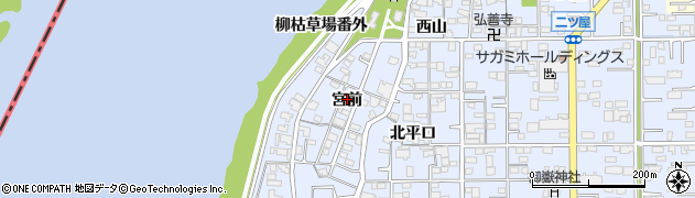 今信毛織株式会社周辺の地図