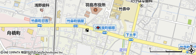 明治安田生命　羽島営業所周辺の地図