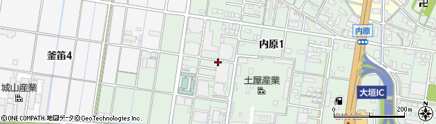 野原電研株式会社　内原第二工場周辺の地図