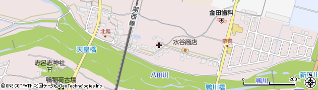 滋賀県高島市鴨2996周辺の地図