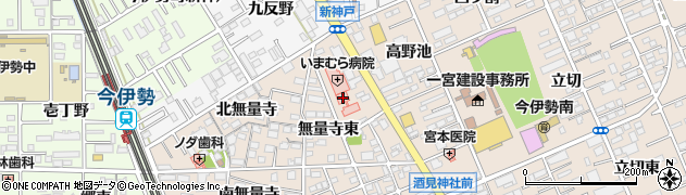 愛知県一宮市今伊勢町本神戸無量寺東17周辺の地図