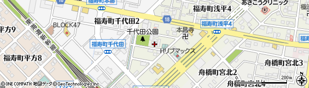 岐阜県羽島市福寿町浅平2丁目周辺の地図
