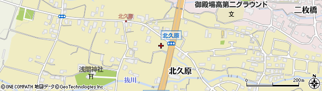 ファミリーマート御殿場北久原店周辺の地図
