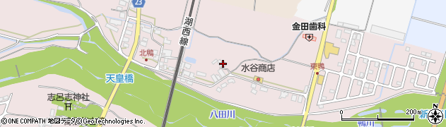 滋賀県高島市鴨2981周辺の地図