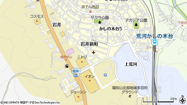 〒620-0920 京都府福知山市岩井新町の地図