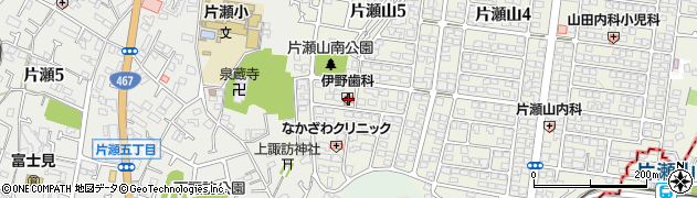 伊野歯科医院周辺の地図