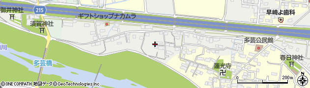 岐阜県養老町（養老郡）金屋周辺の地図