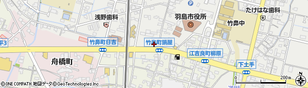 大垣共立銀行羽島支店周辺の地図