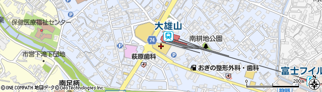 おしゃれの店茜関本支店周辺の地図