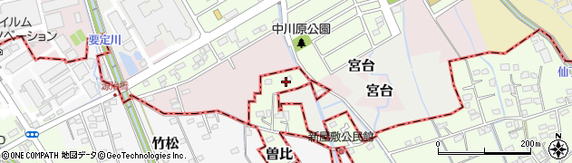 神奈川県小田原市曽比2111周辺の地図