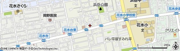 平塚信用金庫花水支店周辺の地図