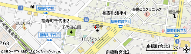ぎふ初寿司 福寿分店周辺の地図