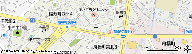 十六銀行羽島支店周辺の地図