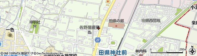 富士見屋酒店周辺の地図