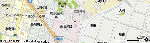 愛知県一宮市一宮石坪周辺の地図
