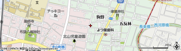伊代田こまどり鍼灸院周辺の地図