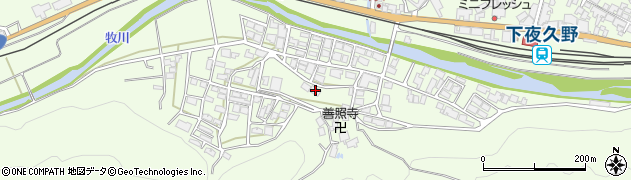 福知山市立　夜久野町教育集会所周辺の地図