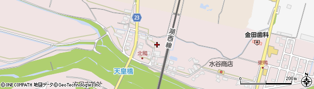 滋賀県高島市鴨2832周辺の地図